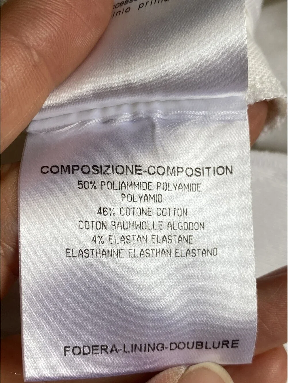 Gucci White 2009 IT-38 US-2 Wide Leg Cotton Blend Trousers Pants
